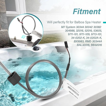 2Pack 24" Temp/Hi Limit Sensor for Balboa Spa Heater M7 System