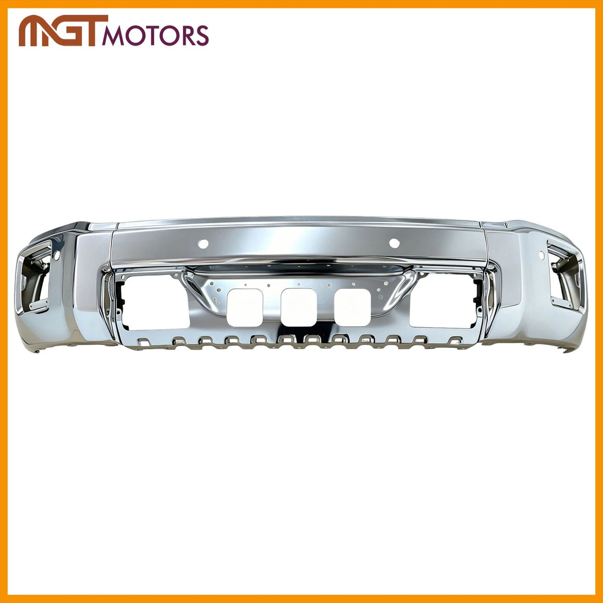 Chrome Steel Front Bumper Face Bar for GMC Sierra 1500 (2014–2015) BS798037