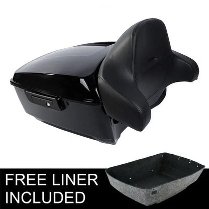 Trunk Luggage Backrest Pad for Harley Touring Electra Glide (2014–2026)