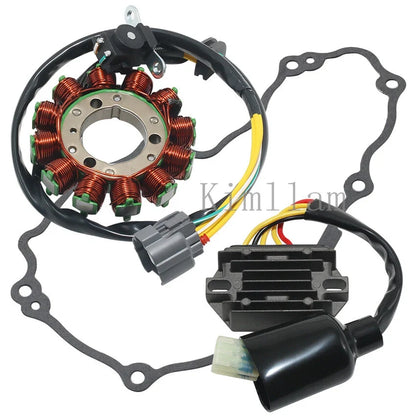 Stator Coil, Regulator Rectifier, Gasket for Kawasaki KX450F (2016–2018) 21003-0168