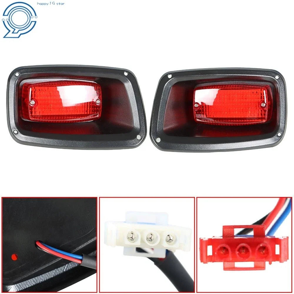 2X LED Rear Tail Lights for E-Z-Go TXT ST (Fits )
