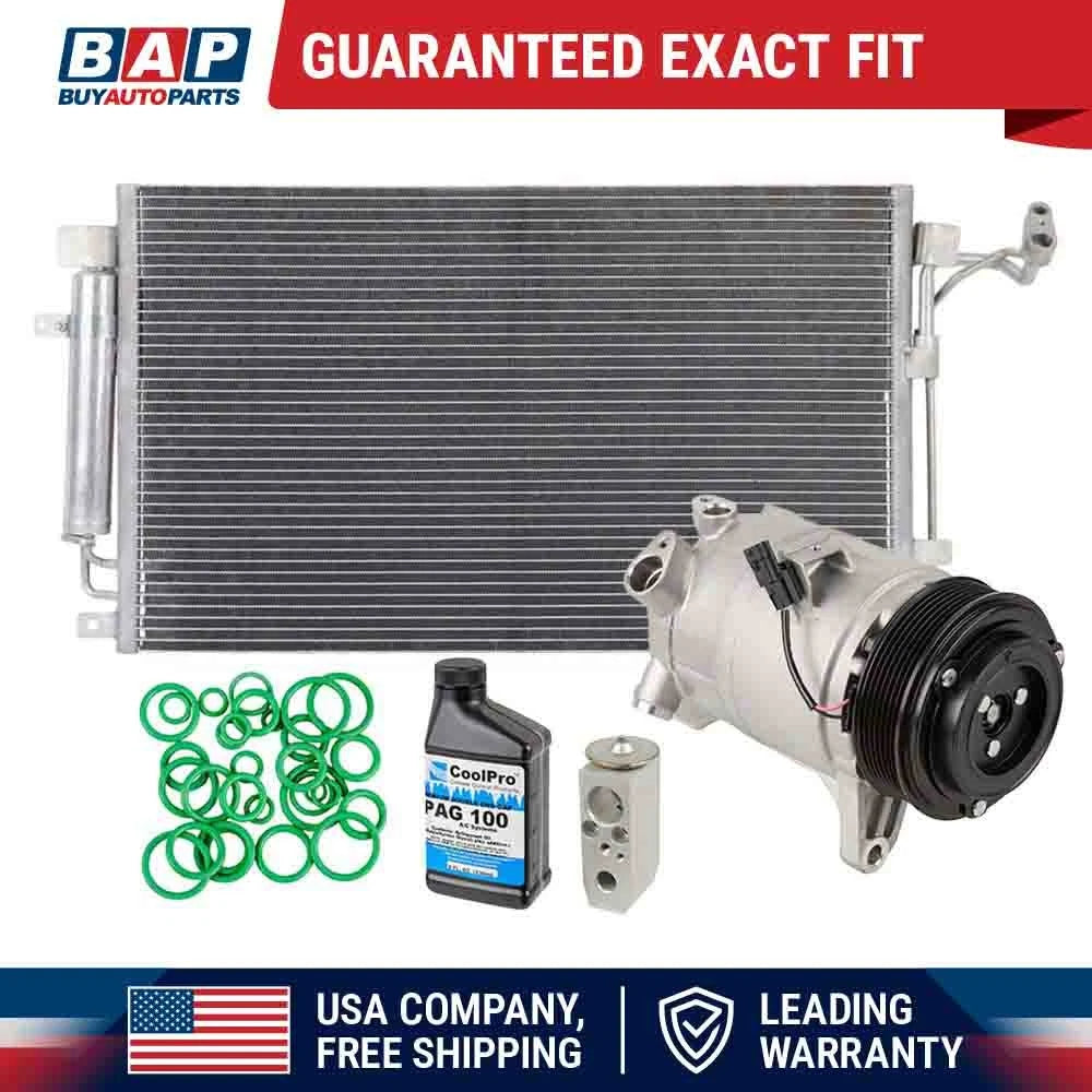A/C Kit for Nissan Maxima (2009–2014) - AC Compressor, Condenser, Drier - 60-82653R6, 10000652, 10000652Y