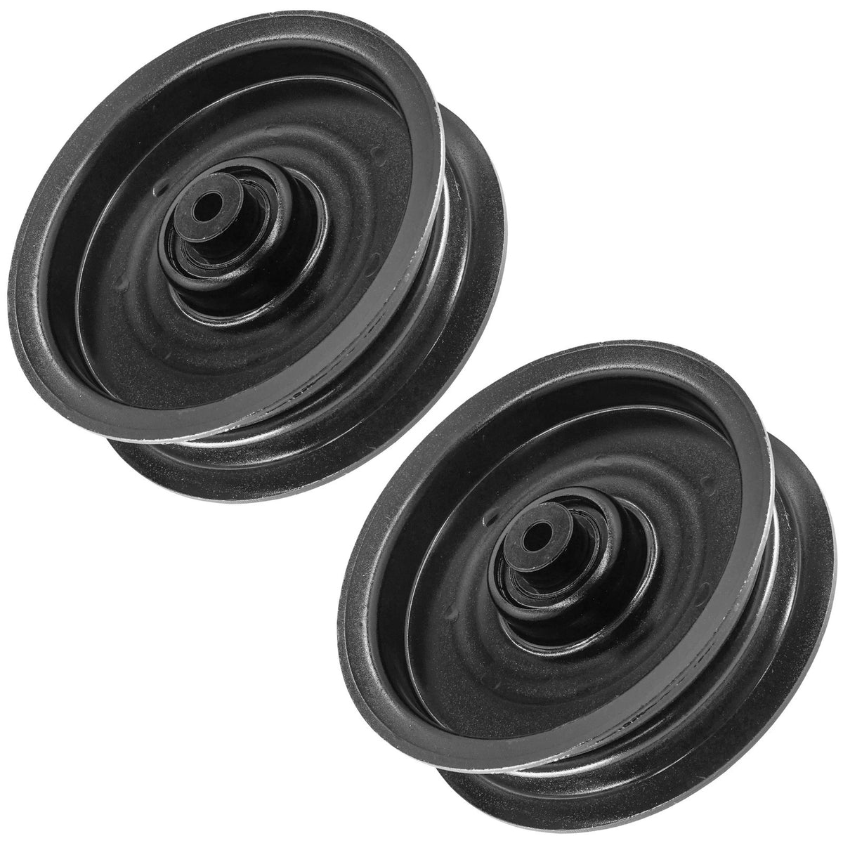 Set of 2 Deck Flat Idler Pulleys for Scag Sabre Tooth Tiger (PY207+PY207 - MD)