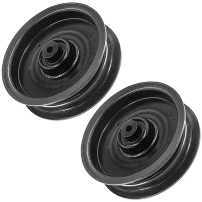 Set of 2 Deck Flat Idler Pulleys for Scag Sabre Tooth Tiger (PY207+PY207 - MD)