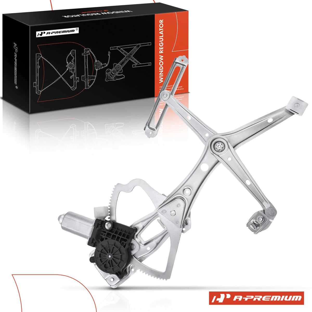 Front Right Power Window Regulator with Motor for Mercedes-Benz E320 (1996–2002) 2107201246