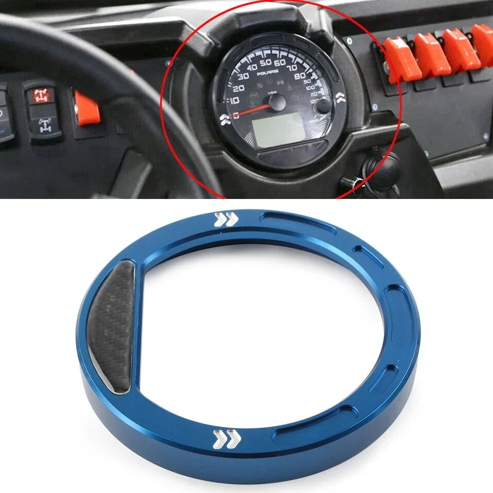 Speedometer Bezel Gauge Billet Aluminum for Polaris RZR 570 800 900 1000 (2010–2023)