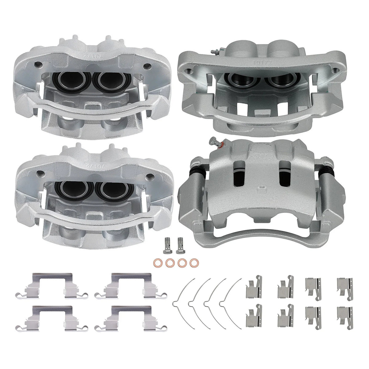 4X Rear Front Brake Caliper for Ford Excursion F-250 F-350 (1999–2004)