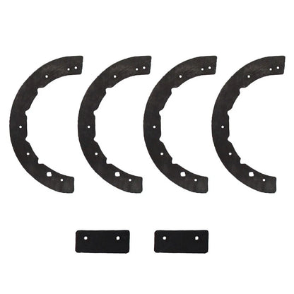 Set of 2 Snow Blower Paddles for MTD (Fits 753-0613, 731-0780, 731-0781, 931-0782A)