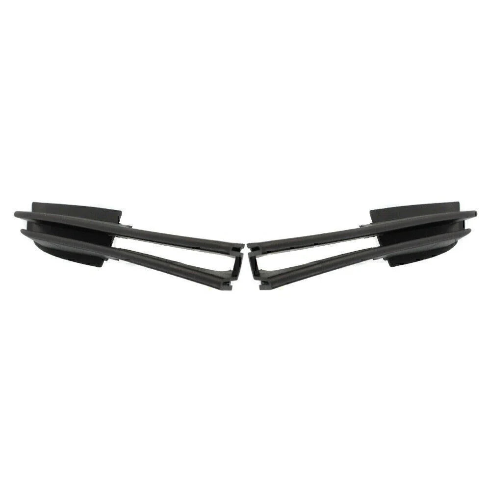 Set of 2 Bumper Grilles for BMW 325i 2001–2006, 323i 1999–2000 LH & RH Black