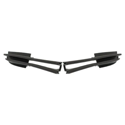 Set of 2 Bumper Grilles for BMW 325i 2001–2006, 323i 1999–2000 LH & RH Black