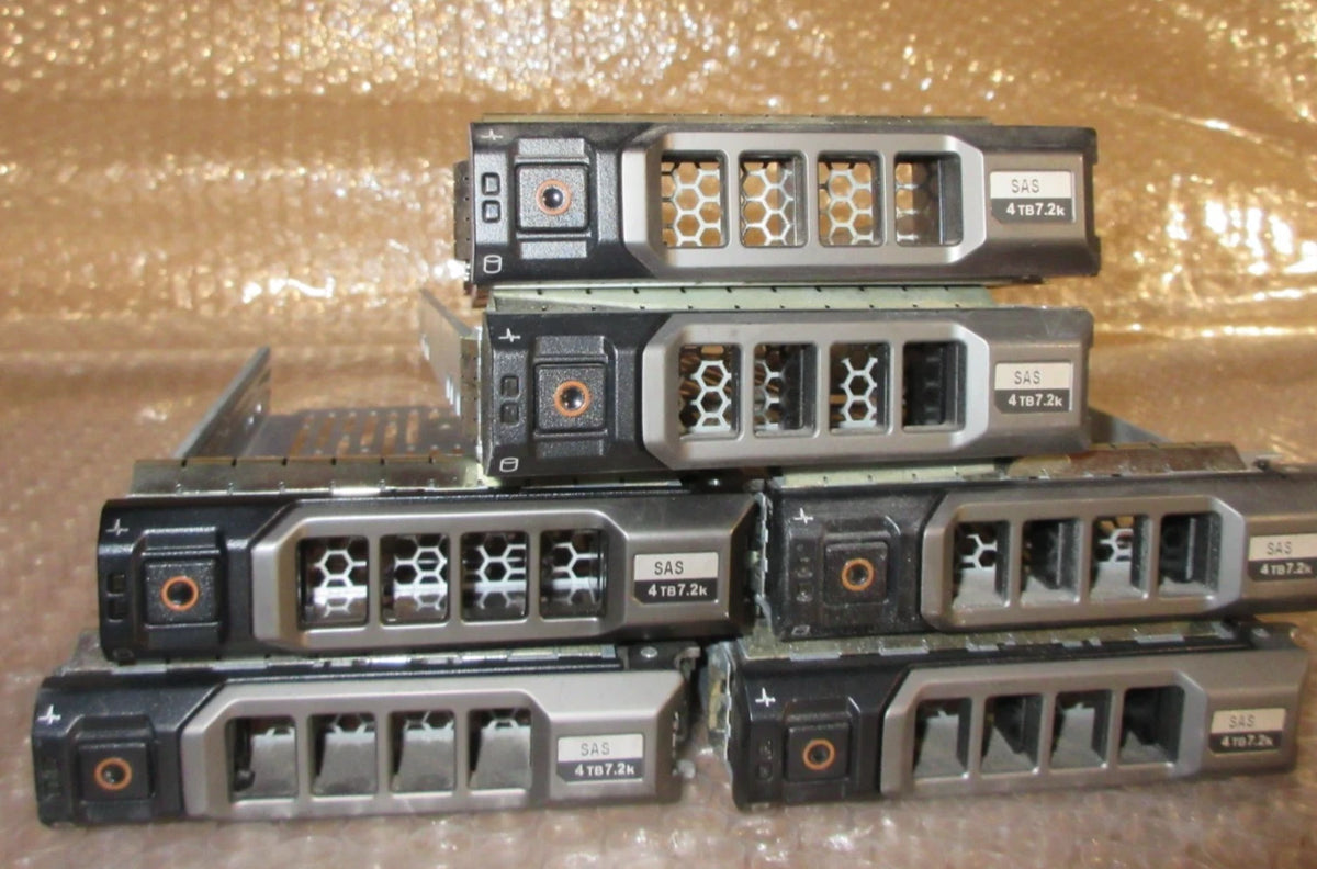 Set of 6 Hard Drive Caddy Trays for Dell PowerEdge R710