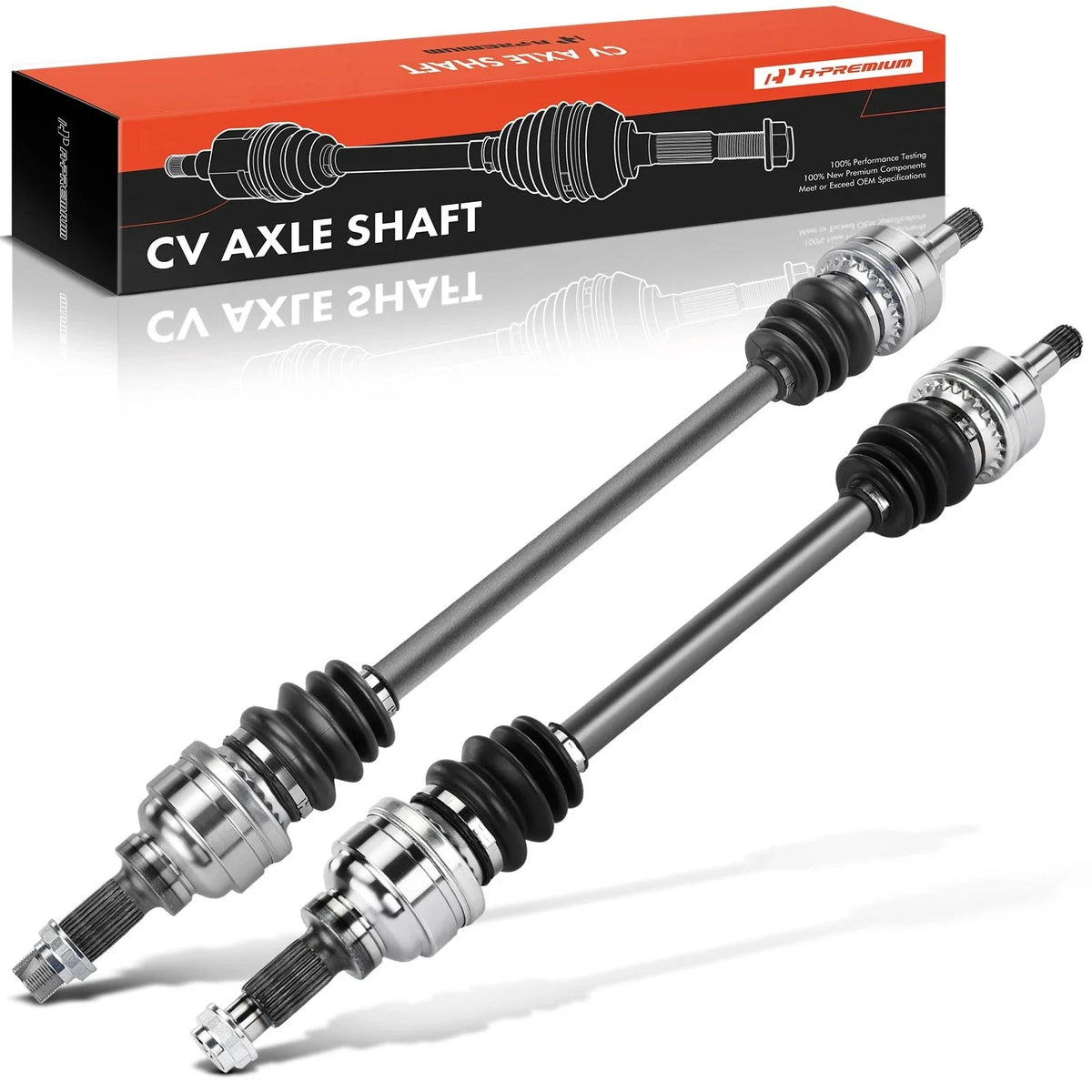 Pair Rear CV Axles for Mercedes-Benz CLA250 (2014–2019) & GLA250 (2015–2019)