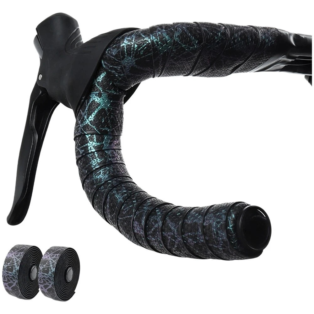 EVA PU Handlebar Tape for Road Bike with Waterproof PVC End Protectors