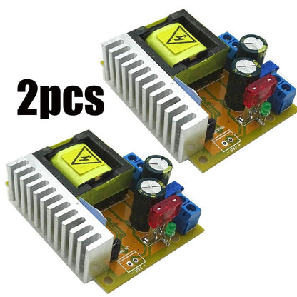 2Pcs DC Boost Converter 8-32V to 45-390V ZVS Step Up Module