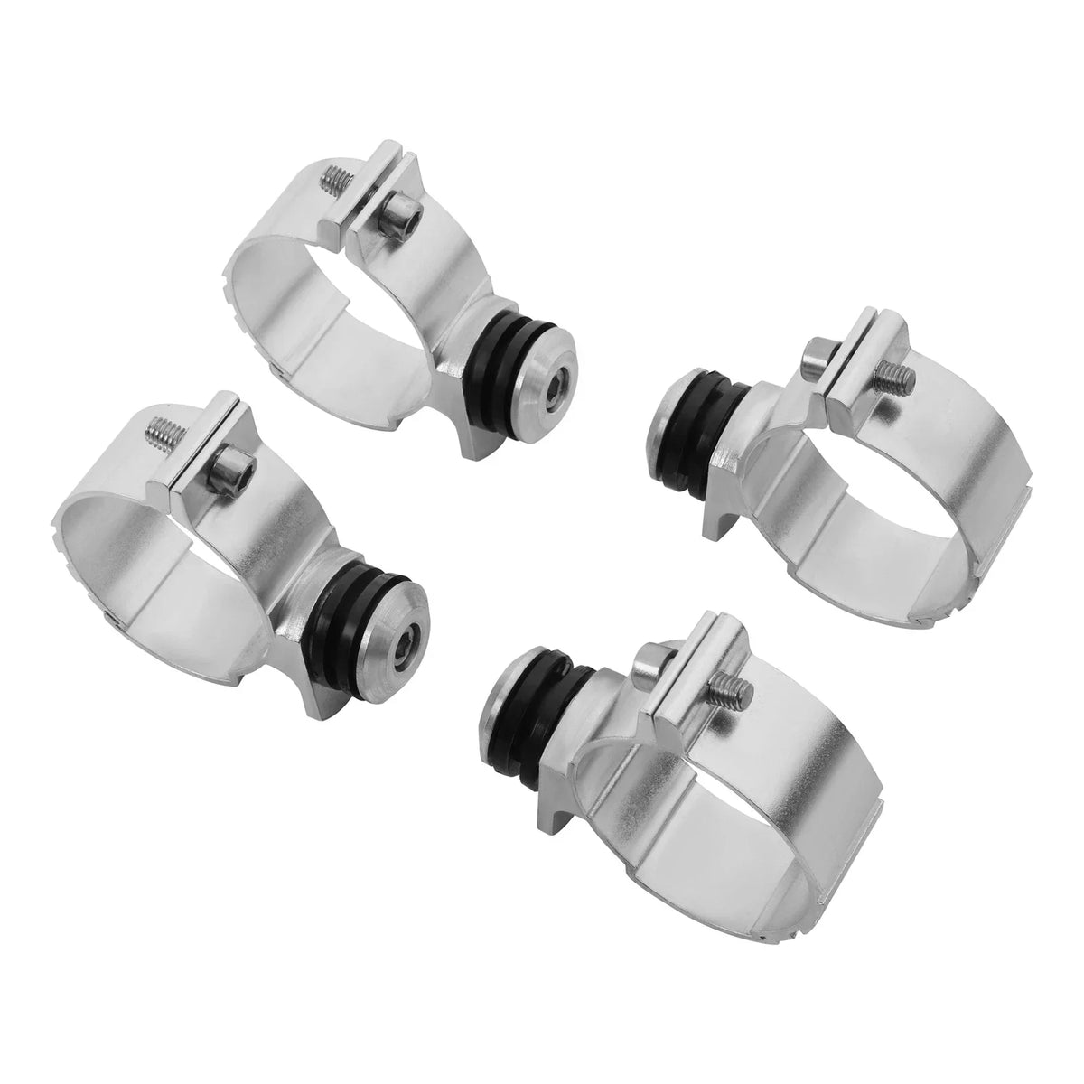 49mm Windshield Clamps for Harley Softail Street Bob Low Rider (2018-2024)