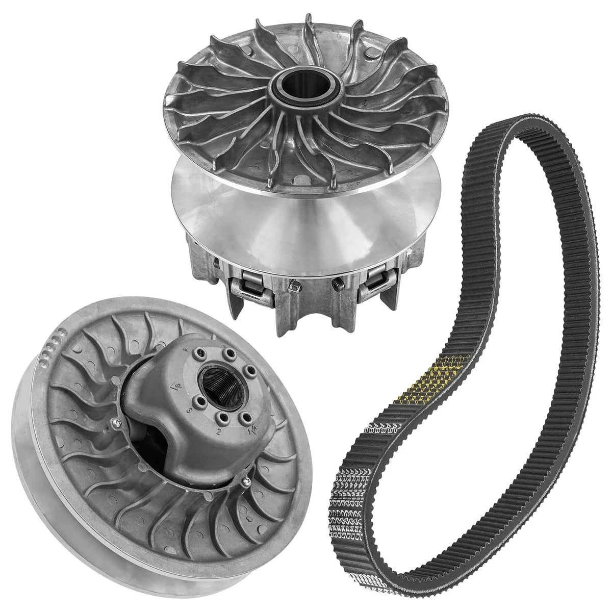 Primary & Secondary Clutch w/ Aramid Belt for Can-Am Traxter HD9 HD10 (2021–2023) AC151+DC119+AB171