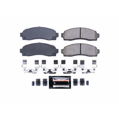 2X Powerstop Z23-833 Brake Pad Set Front for Ford Explorer (2001–2011)