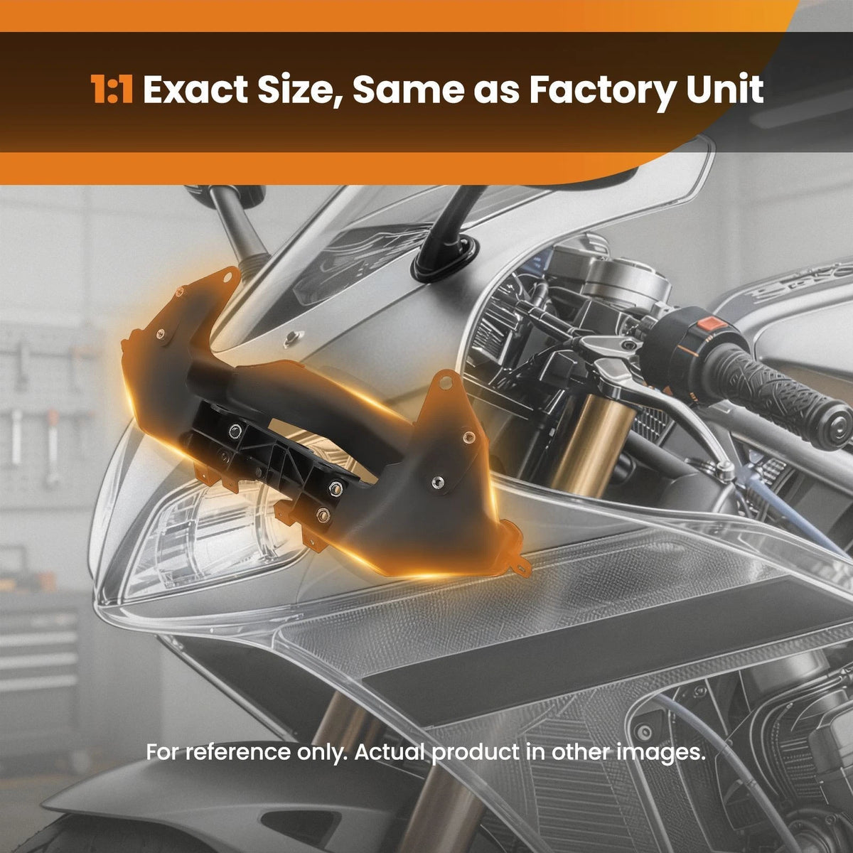 Front Upper Stay Fairing Cowl Bracket for Suzuki GSXR 600 GSXR750 (2004–2005) 512ZIA