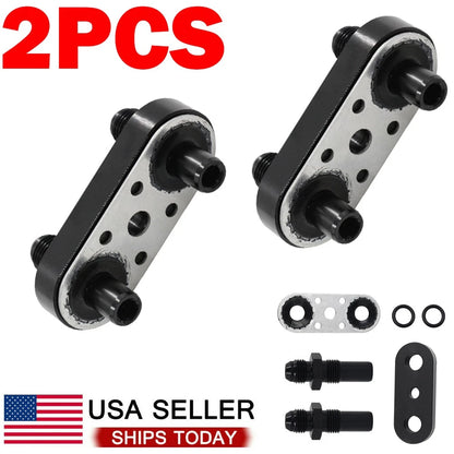 2Pack Oil Cooler Line Adapter for 6L80E 6L90E 8L90E Transmission