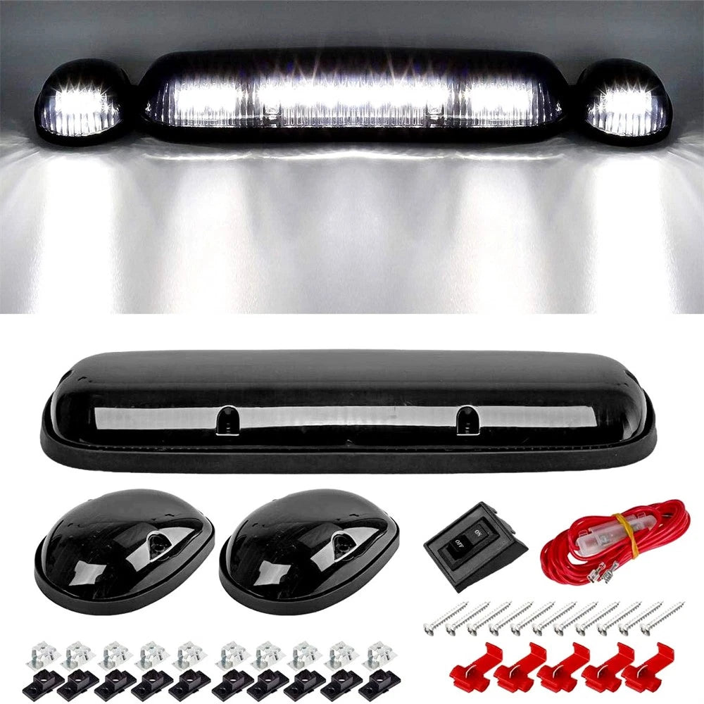 LED Cab Roof Marker Running Light for Chevy Silverado GMC Sierra (2002–2007) T10 W5W