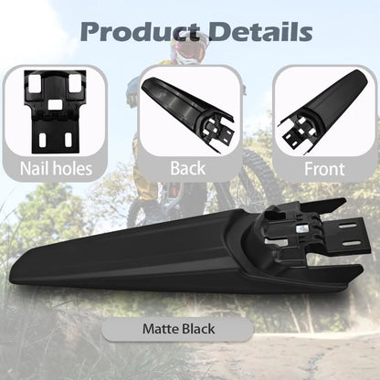 Extended Rear Fenders for Surron Light Bee X/S (2019–2023) Matte Black