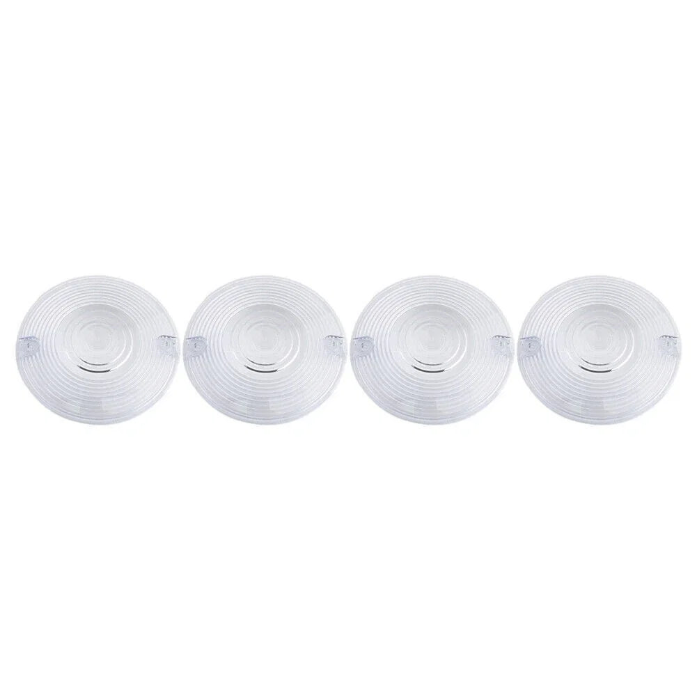Set of 4 Turn Signal Light Indicator Cover Lens for Harley Davidson Electra Glide