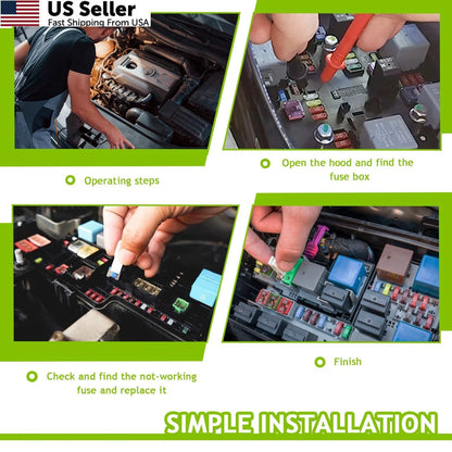 30A Auto Reset Circuit Breaker for DC 12V-14V Vehicles