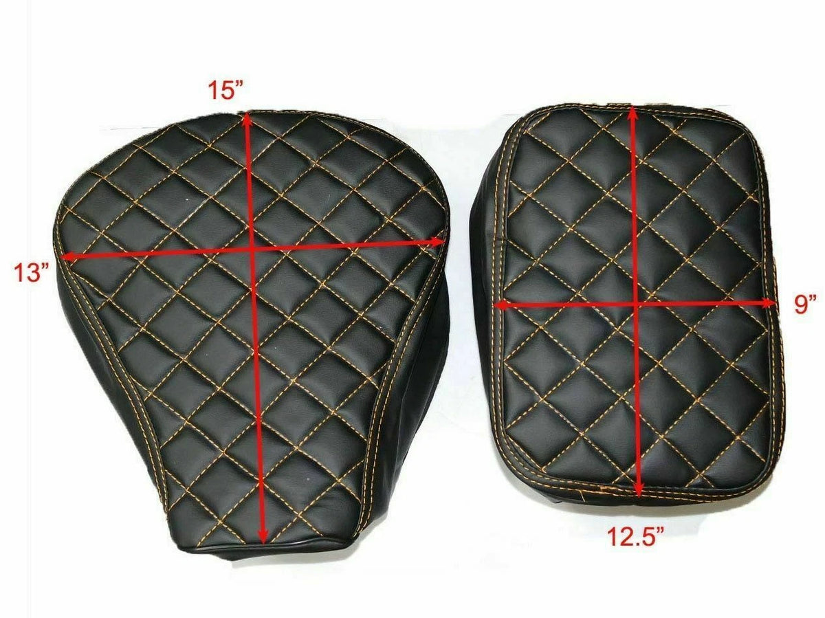Front & Rear Seat Cover for Royal Enfield Classic Motorcycle
