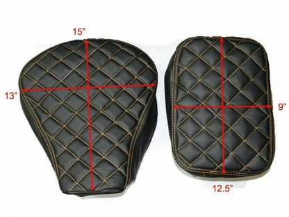 Front & Rear Seat Cover for Royal Enfield Classic Motorcycle