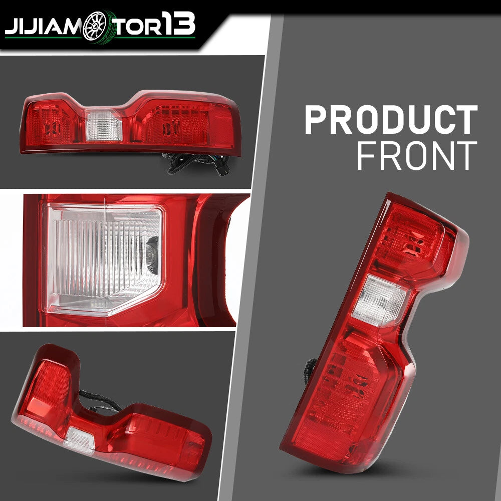 Set of 2 Rear Tail Light Brake Lamps for Chevy Silverado 1500 2500 (2019–2021) J-02RLA4554A, 84554656, 84554657