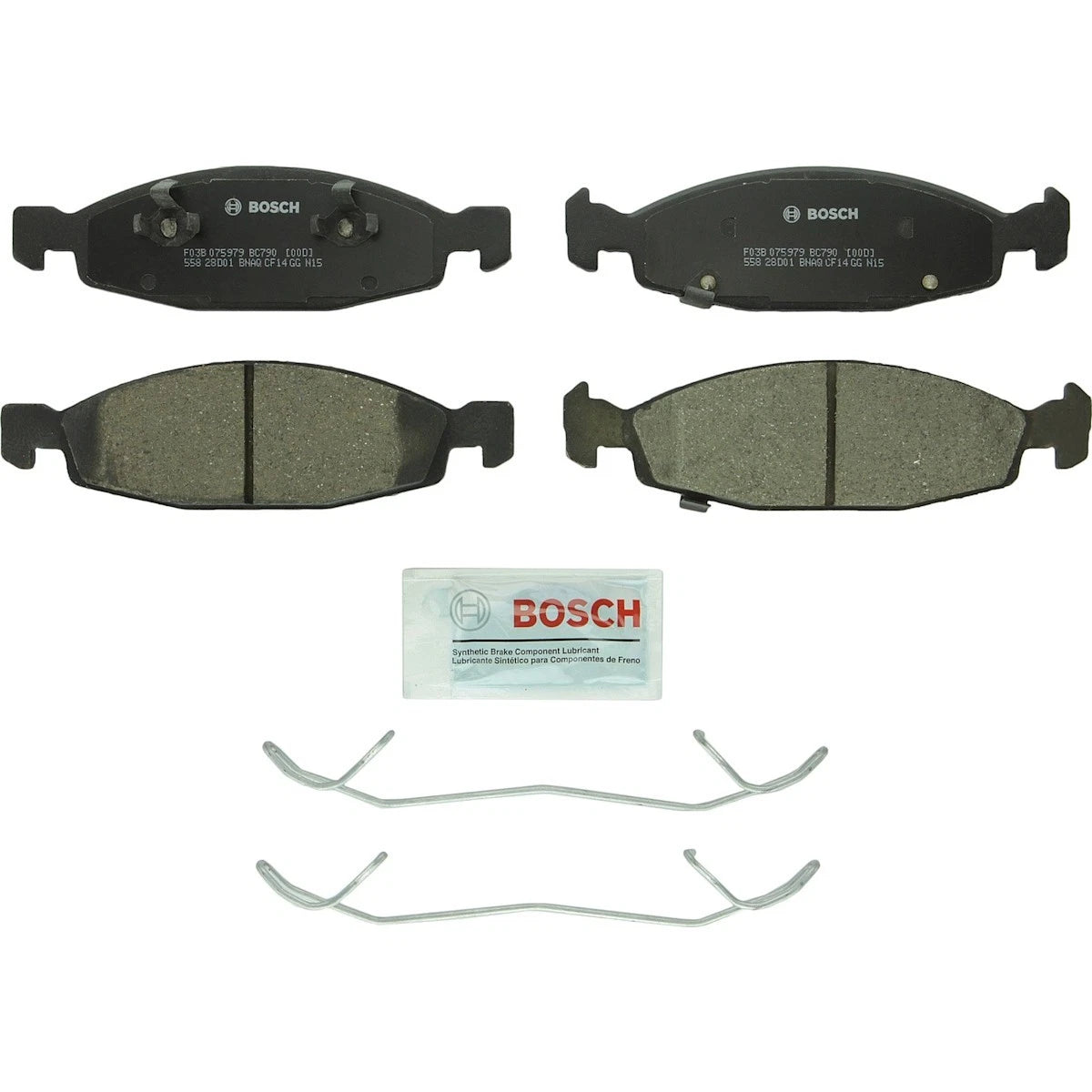 2X BC790 Brake Pad Set for Jeep Grand Cherokee (1999–2000) Front