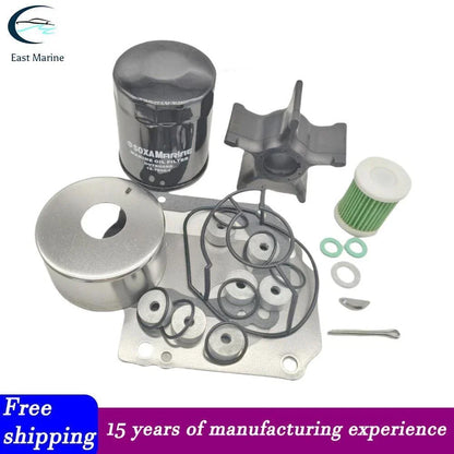 Service Kit with Impeller Kit for Suzuki DF200 DF225 DF250 (2004–2023) 17400-93852