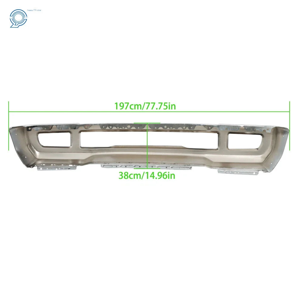 Front Bumper for Ford F250 F350 (2017–2019) W/ Fog Lamp Holes