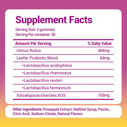 Probiotic Gummies for Women (60 Count)