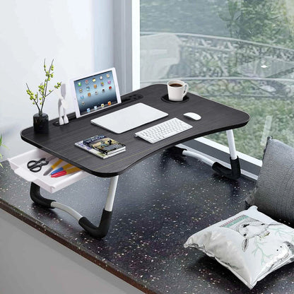 Laptop Desk Bed Stand Folding Table for Home Office (No Part Numbers)