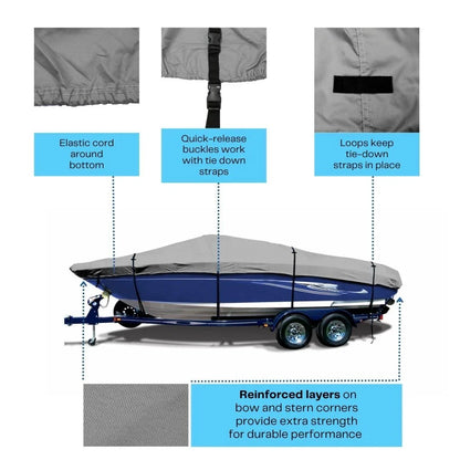 Heavy Duty Storage Cover for Regal Fasdec 2520 Bowrider