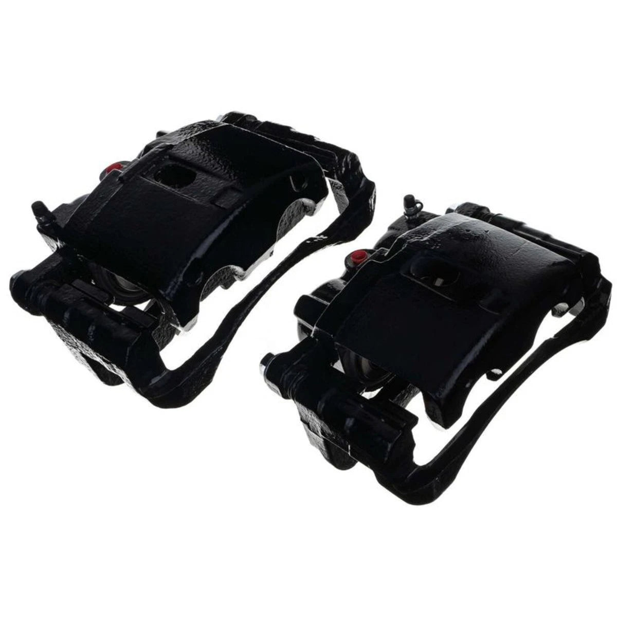 2X Powerstop Brake Calipers Front for Chevy Suburban Yukon (2001–2013) S4728BLK
