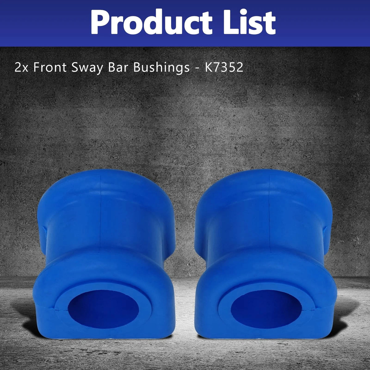Sway Bar Bushings for HAWK BROTHER (No Specific Years Provided)
