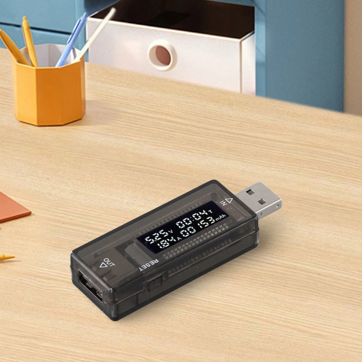 USB Current Meter for Universal Use (LCD Display)