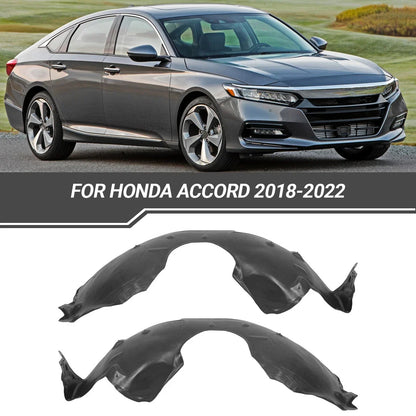 Set of 2 Fender Liners for Honda Accord (2018–2022) Front Left & Right
