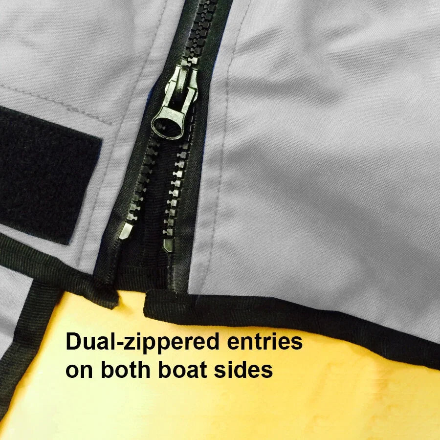 Fishing Boat Storage Cover for Angler 204 F/FX (Hard-Top, Black)