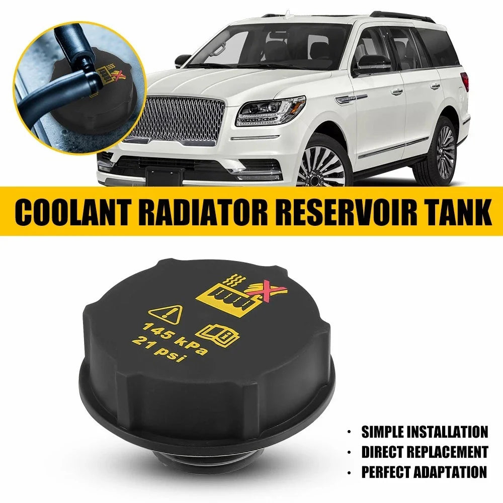 Overflow Coolant Reservoir Cap for Ford Focus Fiesta C-Max Fusion (2011–2020) EXV