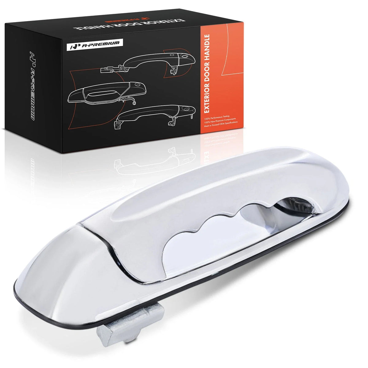 Rear Left Exterior Door Handle for Ram Dakota, Dodge Ram 1500/2500 (2011)