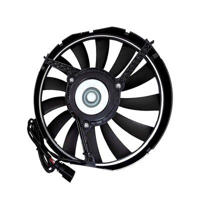 Cooling Fan Assembly for Audi Allroad Quattro A6 S6 S4 (2001–2002) 18024643, 4B3959457, 4Z7959457