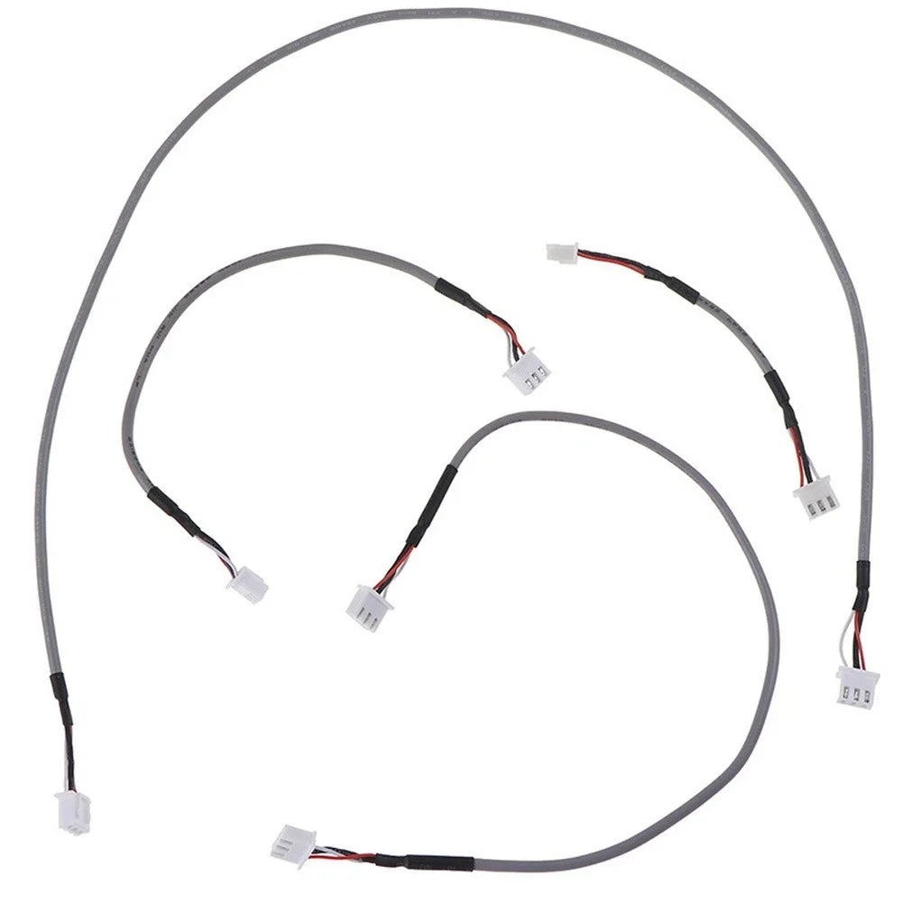 Set of 5 Dual-End 3Pin Audio Cables for XH2.54 Sound Board (10-50cm)