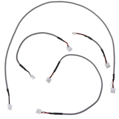 Set of 5 Dual-End 3Pin Audio Cables for XH2.54 Sound Board (10-50cm)