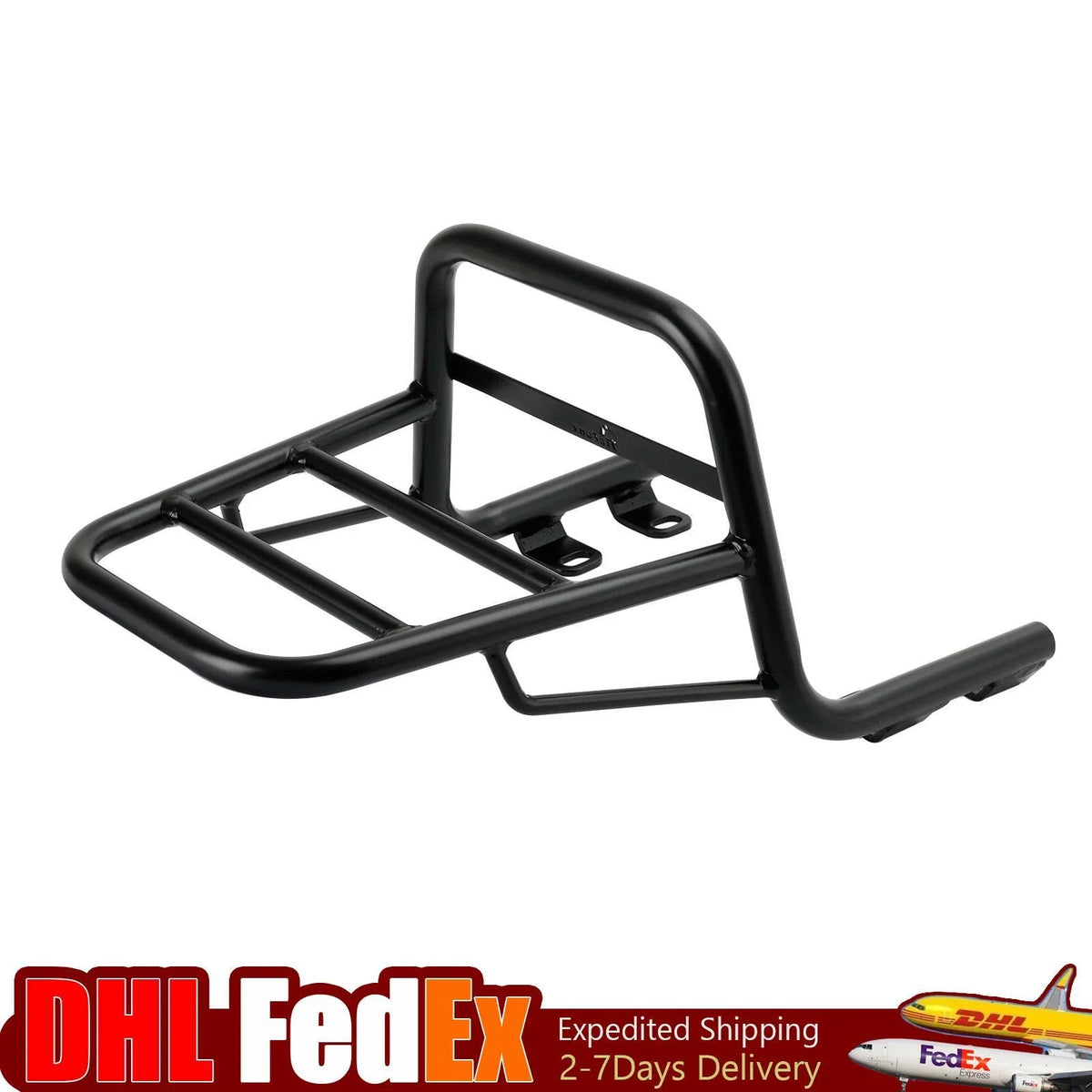 Black Rear Luggage Rack Carrier for Interceptor 650 & Continental 650GT (2019–2023) #2