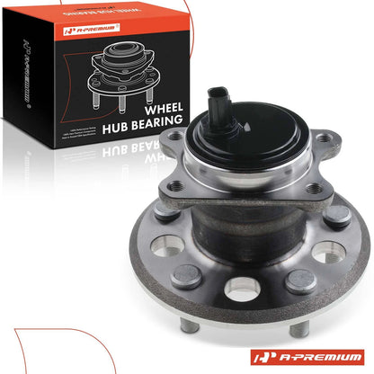 Rear Right Wheel Hub & Bearing Assembly w/ ABS Sensor for Lexus ES300h (HA590512, 512541)