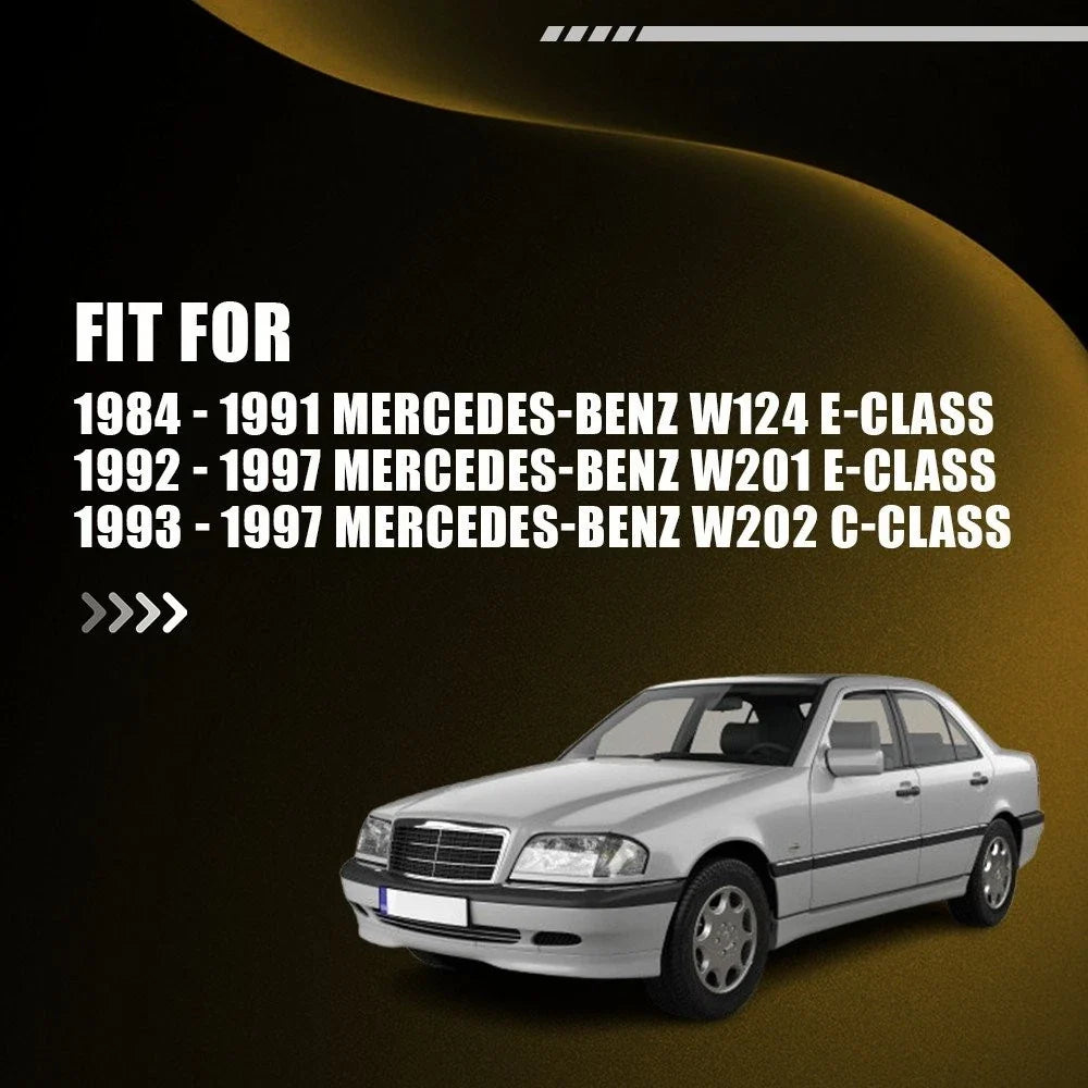 LED License Plate Lights for Mercedes W201, W202, W124 (OE Style)