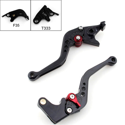 Brake Clutch Levers for Triumph Daytona Speed Triple Street Triple 675/R (M543-S048-Black)